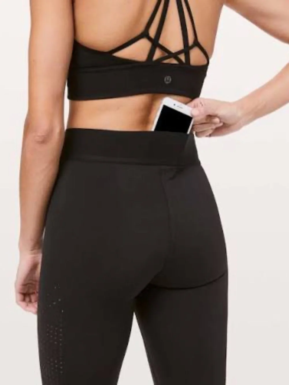 Lululemon x SoulCycle Ride and Reflect Tight 28” Black BLK Size 4 NWT